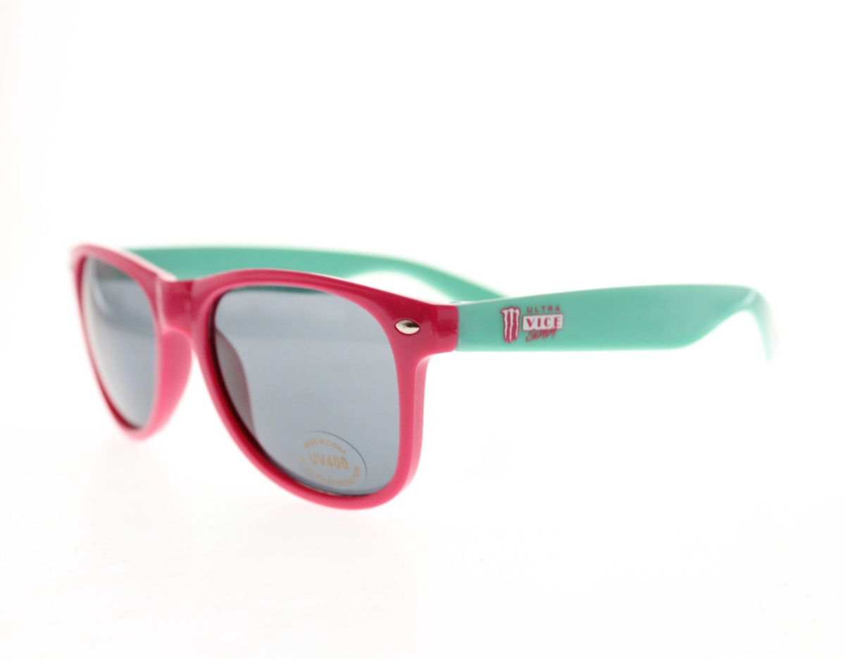 New Monster Energy Sunglasses Vice Guava Pink/Teal | eBay