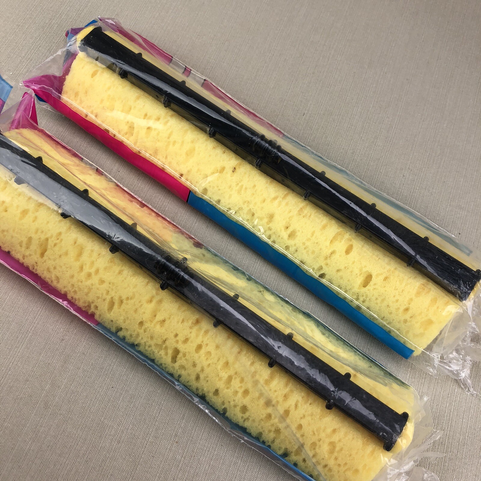 2 Super Matic Vintage Professional Sponge Mop Refills SuperMatic eBay