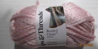 LOOPS & THREAD BRAIDED CHAIN.  MORGANITE