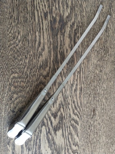 FORD ESCORT MK1 TWIN CAM RS MEXICO VAN LHD TRICO WIPER ARMS NOS BRIGHT STAINLESS - Picture 11 of 12