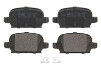 ABE BremsbeläGe Bremsbelegsatz Hinten FüR Opel Corsa C Tigra Twintop Fiat