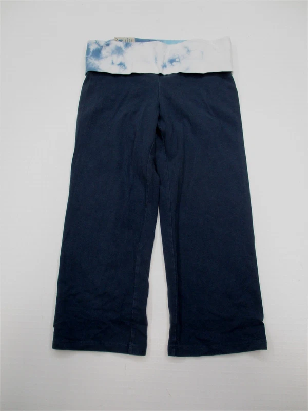 victoria-secret-vs love logo tie dye cotton capri pants