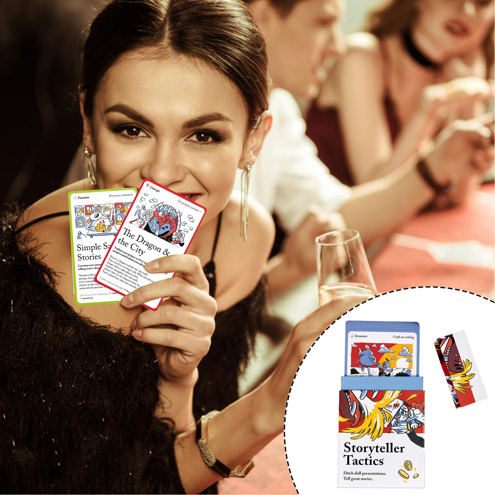 Steve Rawling - Pip Decks Storyteller Tactics 54 Card Deck Storyteller Tactics