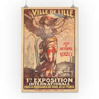 Ville De Lille France C. 1920 - Vintage Ad (16x24 Giclee Print) Ville De Lille France C. 1920 - Vintage Ad (16x24 Giclee Print)