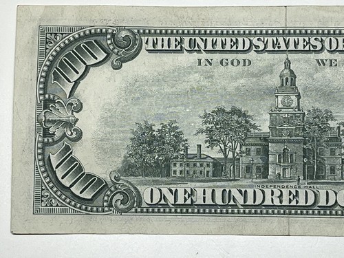 1963 A $100 Hundred Dollar Bill Federal Reserve Note Richmond VA Vintage Old - Picture 5 of 6