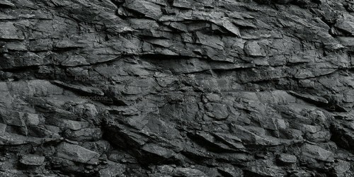 3D Effect Black Stone Texture Aquarium Background Poster Fish Tank Backdrop Film - Picture 2 of 10