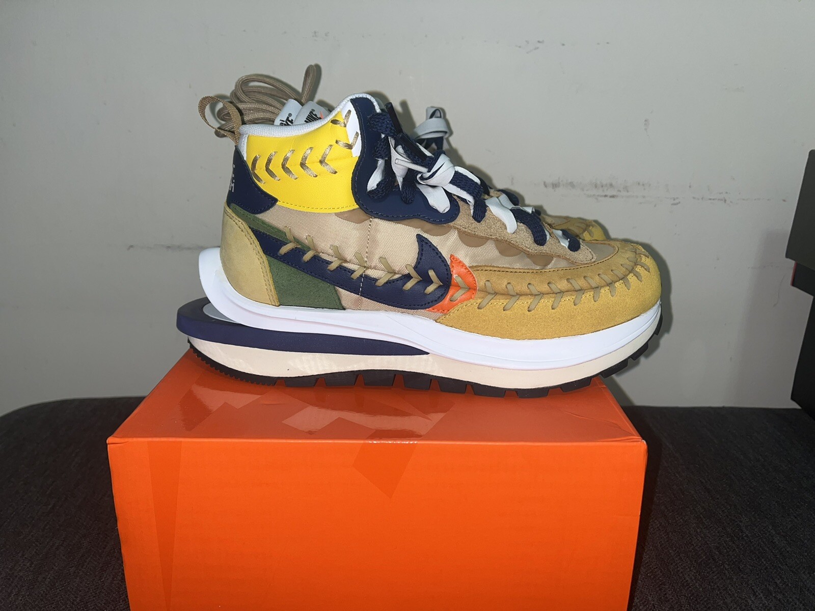 SACAI X NIKE Taglia 7 Nike Vaporwaffle x Jean Paul Gaultier x Sacai Sesame