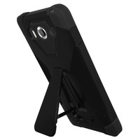 Microsoft Lumia 950 Dual Layer Hybrid Gel / Shell Kickstand Case (black / Black) Microsoft Lumia 950 Dual Layer Hybrid Gel / Shell Kickstand Case (black / Black)