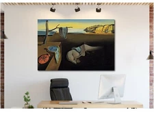 Salvador Dali - The Persistence Of Memory Canvas Wall Art Print
