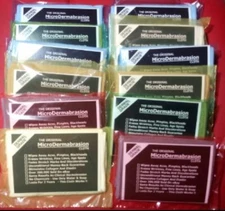 One Dozen Original MicroDermabrasion Cloths -  Individually Sealed 