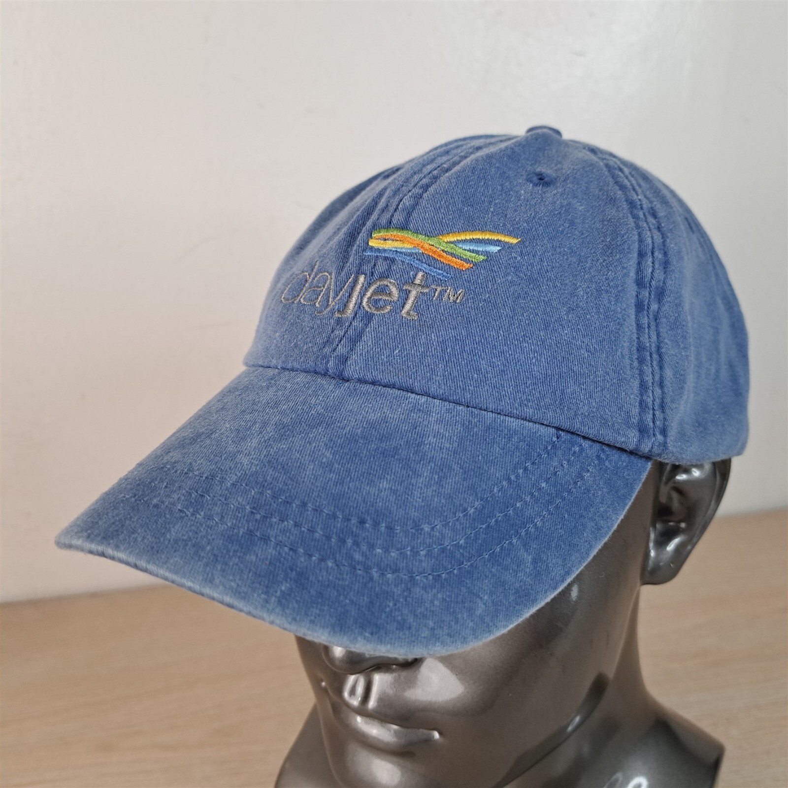 DAYJET ADJUSTABLE STRAPBACK BASEBALL HAT/CAP, BLU… - image 3