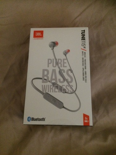 JBL Pure Bass Sound Wireless Ear Buds - Tune 115 BT (Hands Free Calls) |  eBay