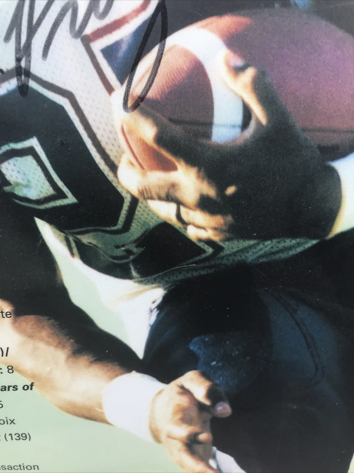 CFL Montreal Alouettes Mike Pringle Signed 8x12 Plaque - Image 3 of 4