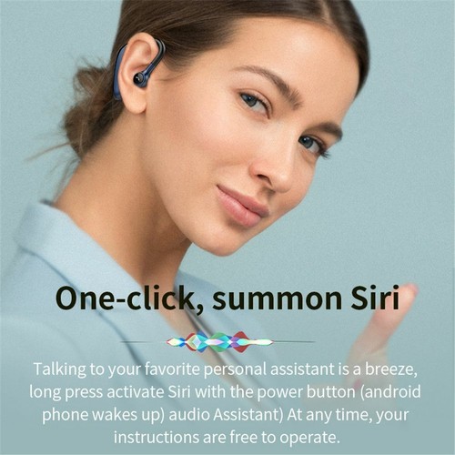Wireless Bluetooth Headset Sport Headphone Lightweight Earphone for Cell Phones - Picture 9 of 12