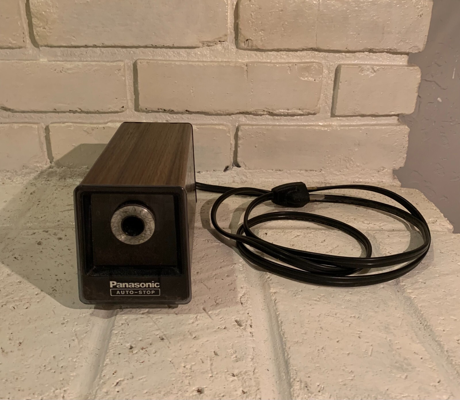 Vintage Panasonic KP77N Electric Wood Pencil Sharpener Auto Stop Made