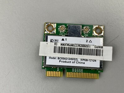 ANATEL BCM94313HMG2L WPEB-121GN Wireless WiFi WLAN Karte 802.11b/g/n Mini PCIe