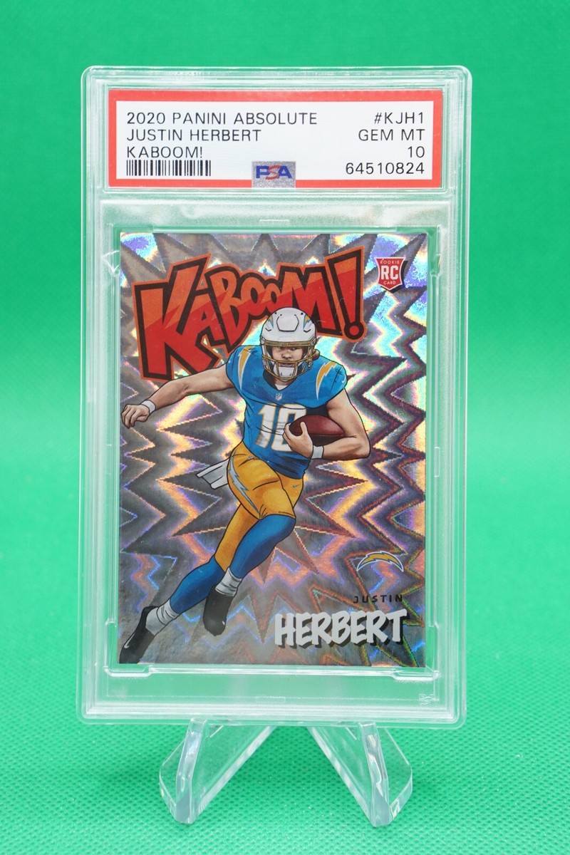 2020 Absolute Kaboom SSP #36 Justin Herbert PSA 10 GEM MINT R6220J