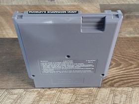 Addams Family Pugsley&rsquo;s Scavenger Hunt (Nintendo NES) Authentic - Game Only