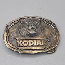 The Great American Buckle Company Vintage Accessories kodiak Bear