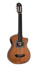 Requinto Guitar, Oscar Schmidt Acoustic/Electric Solid Cedar Top with Gig Bag.