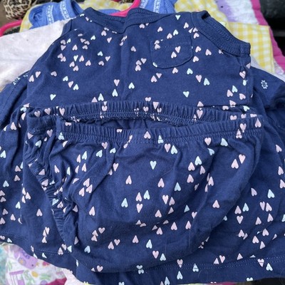 Carters Three Months Dress And Bloomer Set