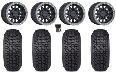 Raceline Alpha Bdlk 15'' Wheels BK 35'' Regulator 2 Tires Pioneer 1K / Talon