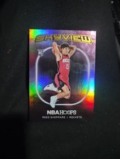 2024-25 Panini Hoops Reed Sheppard Skyview Holo Rookie Card #13 - Rockets