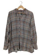 Camicia business donna Maxxi Blue taglia 46 quadri manica lunga multicolore