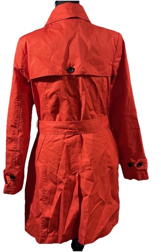 NWOT Banana Republic Red Trench Coat size Small - Picture 2 of 11