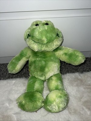Build A Bear B-A-B Shamrock Go Lucky Frog Plüschtier Stofftier Grün  