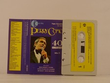 PERRY COMO 40 GREATEST HITS VOL.1 46 20 Track Audio Cassette KTEL