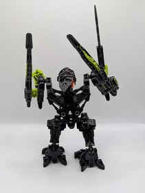 LEGO Bionicle 7136 Skrall - Complete With Instruction Manual (No Box)