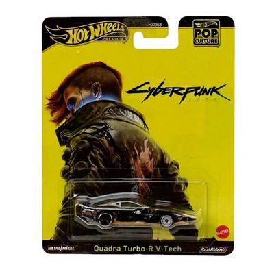 Cyberpunk Quadra Turbo-R V-Tech  - Hot Wheels Pop Culture Entertainment 1:64  