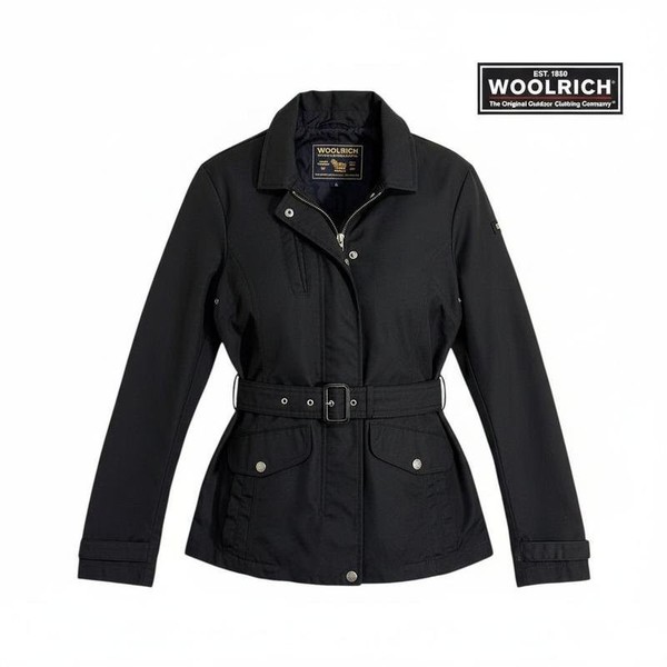 Women Woolrich Jacket Black Nylon 38 / M / 46