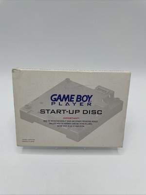 GameBoy Player Start-Up Disc For Nintendo GameCube Complete CIB + Sleeve