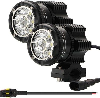LED Fernlicht EVO 90W 6000K 9000lm Motorrad Sche