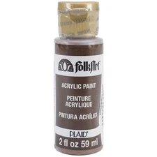FolkArt Acrylic Paint 2oz-Bark Brown