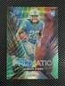🔥2023 Panini Prizm Prizmatic Green Wave Prizm #20 Jahmyr Gibbs RC Detroit Lions
