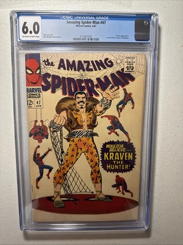 The Amazing Spider-Man #47 CGC 6.0  Kraven the Hunter 1967