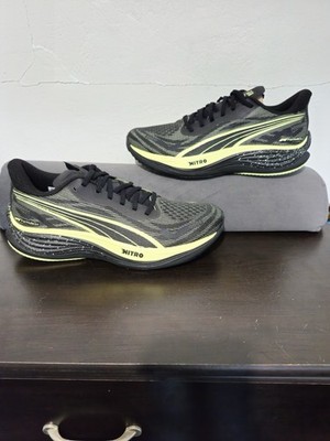 Puma F1 Velocity Nitro 3 Running Shoes Men s Size 11 Black Cool Cucumber