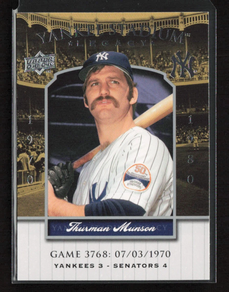 Thurman Munson trading card