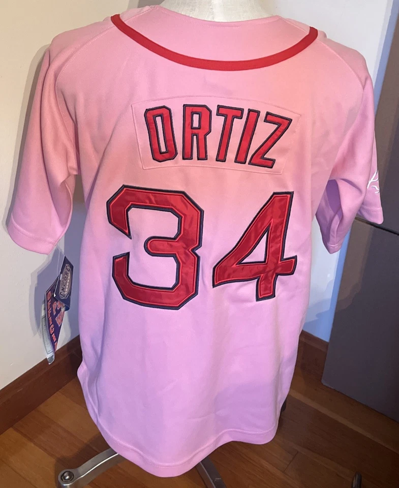 NWT MLB DAVID ORTIZ PAPI JERSEY YOUTH SIZE L (14-16) - Image 2 of 4