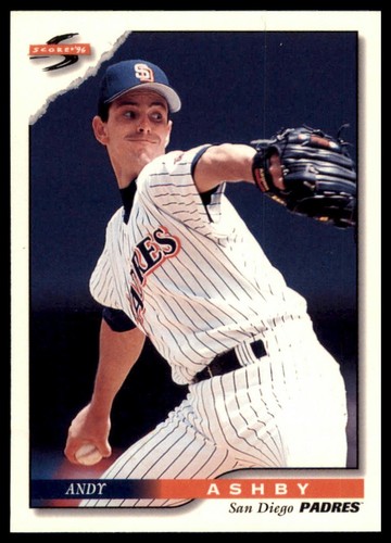 1996 Score Andy Ashby #216 card