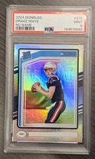 2024 Panini Donruss - Rated Rookie Drake Maye #379 No Name (RC)