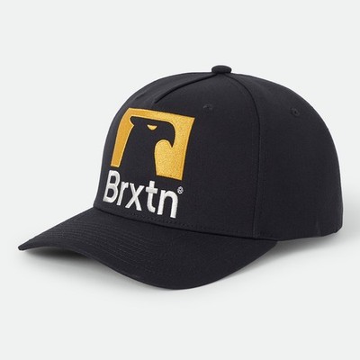 BRIXTON HOLMAN SNAPBACK CAP BLACK