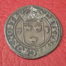 1573 Sweden 2 Ore Coin