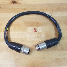 Turck HSM HKM 4024-1963-1 4 Pin Power Connection Cable, 1M U-77560 - USED