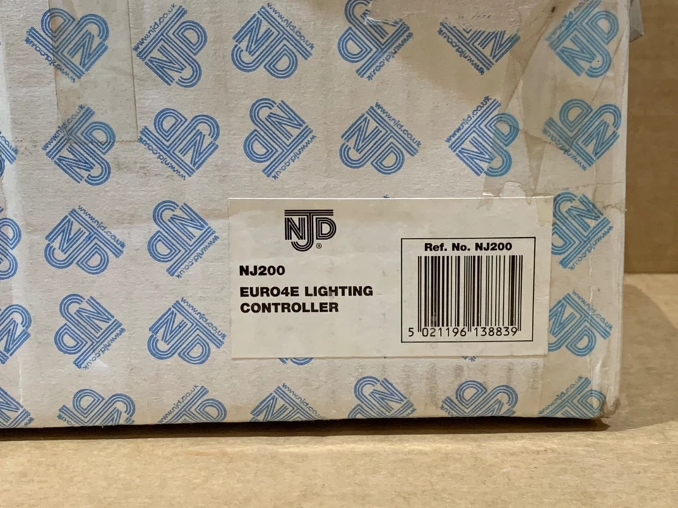 NJD EURO 4E Lighting Controller Disco DJ Band Par cans spotlight 19'' rack NJ200 - Image 4 of 4