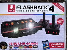 Atari Flashback 4 Home Console w/ 2 Wired Con...