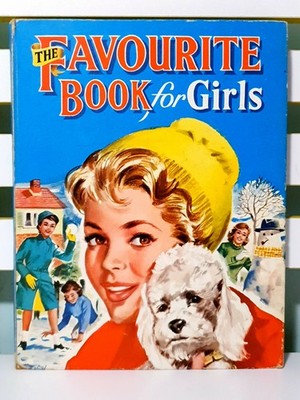 The Favourite Book for Girls! Hardcover Vintage Children's Fiction Book!